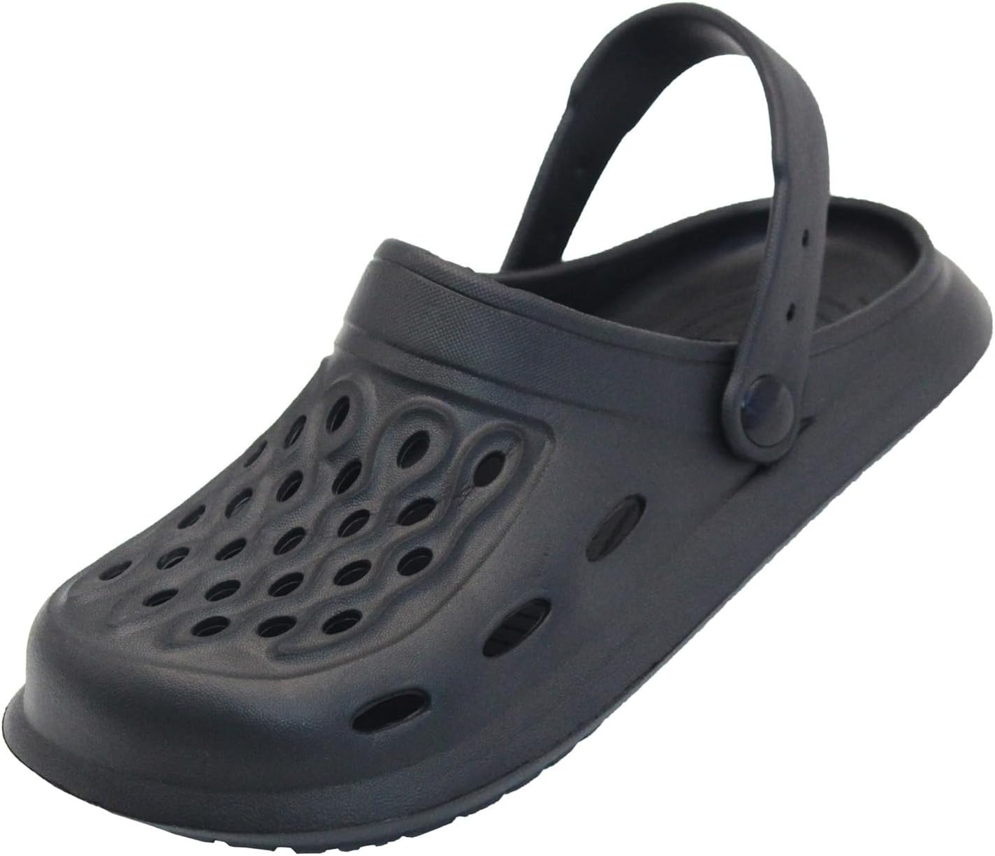 

Нескользящие садовые сабо для женщин и мужчин, шлепанцы для душа с ремешком на пятке, мюли, сандалии, легкие тапочки, пляжная и домашняя повседневная обувь с мягкой воздушной подушкой, шлепки Glmdkai, черный