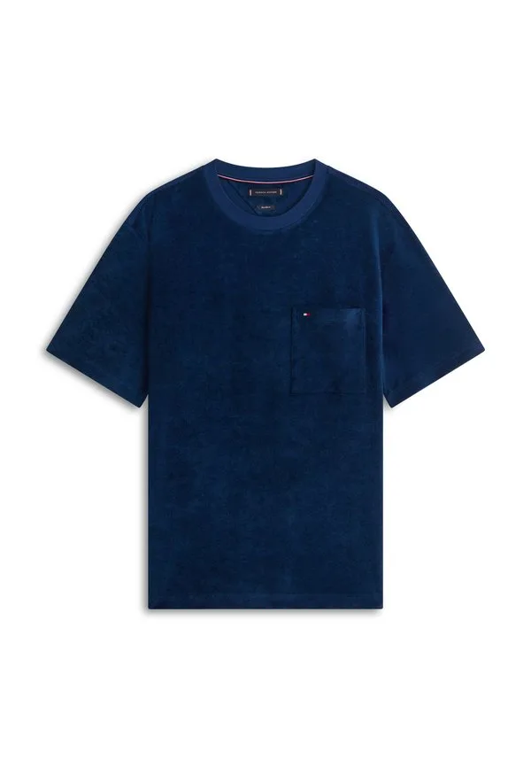 Простая футболка Tommy Hilfiger, Carbon Navy — фото 4