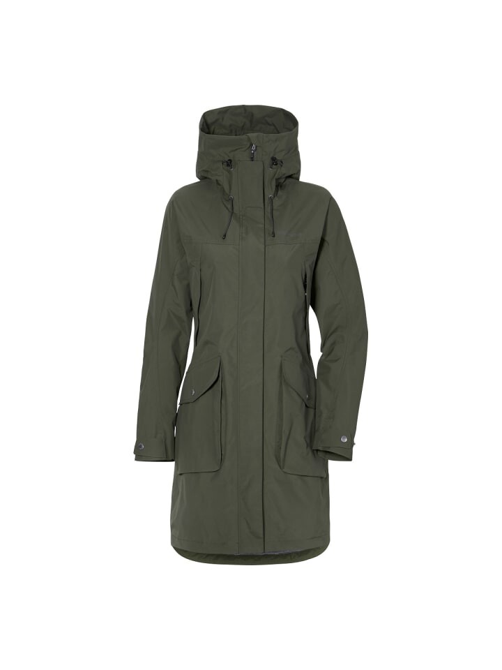

Пуховик Didriksons Parka Thelma, цвет deep green