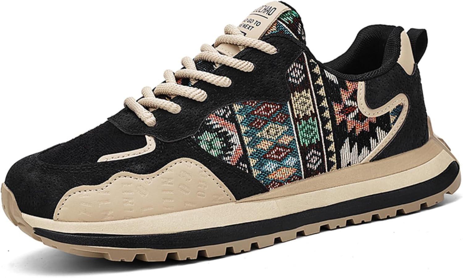 

Мужские модные кроссовки FOAVT, дышащие, низкие, на шнуровке, повседневные, с противоскользящей и долговечной подошвой, подходят для ежедневных поездок и легкой активности, черный