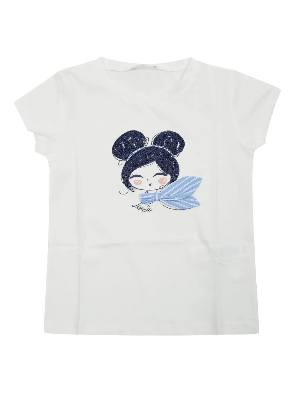 

Футболка с аппликацией Liu Jo Kids, белый