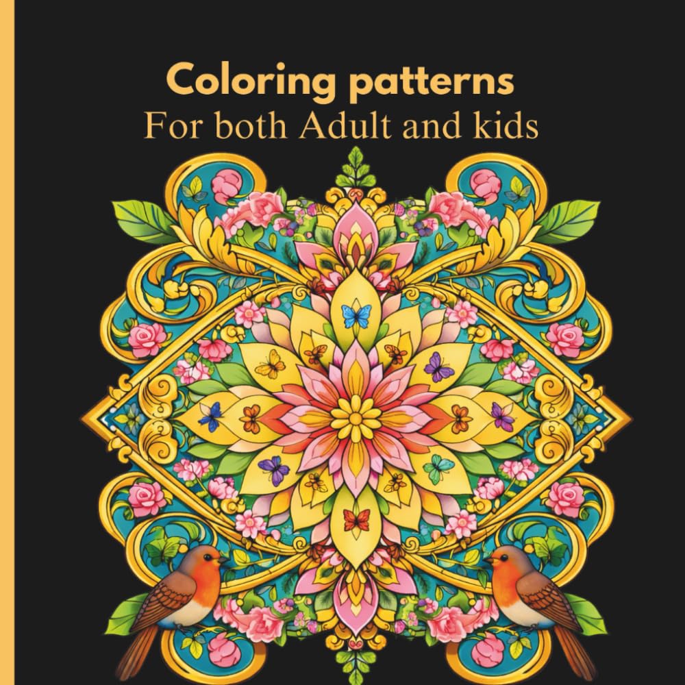 

Amazing patterns: Coloring Book (Independently published)