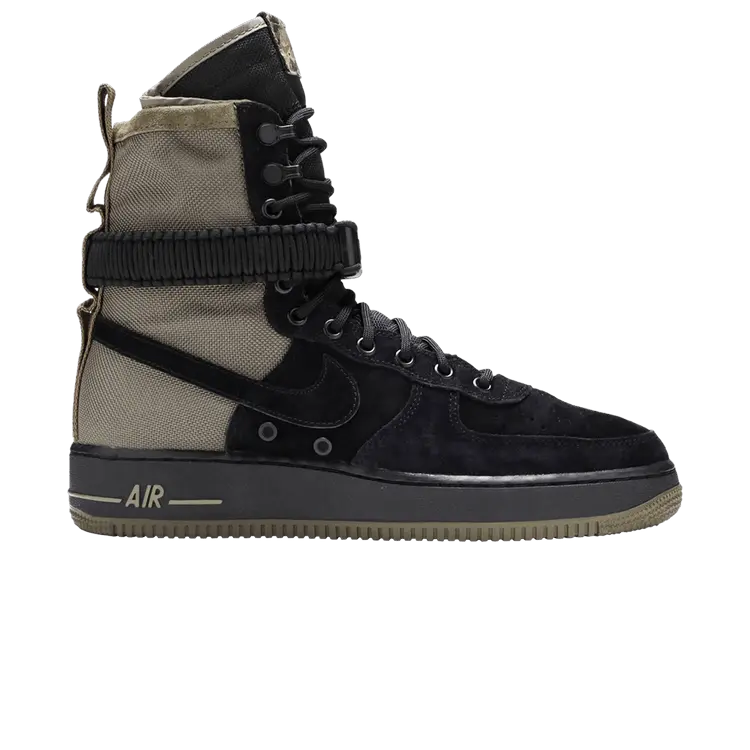 

Кроссовки Nike SF Air Force 1 'Olive', черный