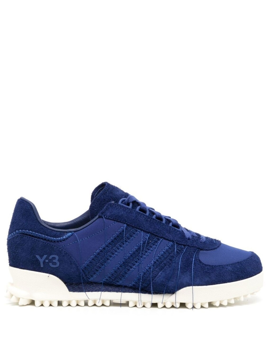

Y-3 кроссовки с логотипом, синий