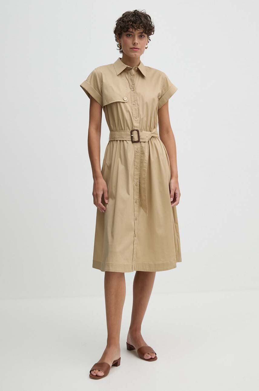 

Платье Лорен Ральф Лорен Lauren Ralph Lauren, бежевый