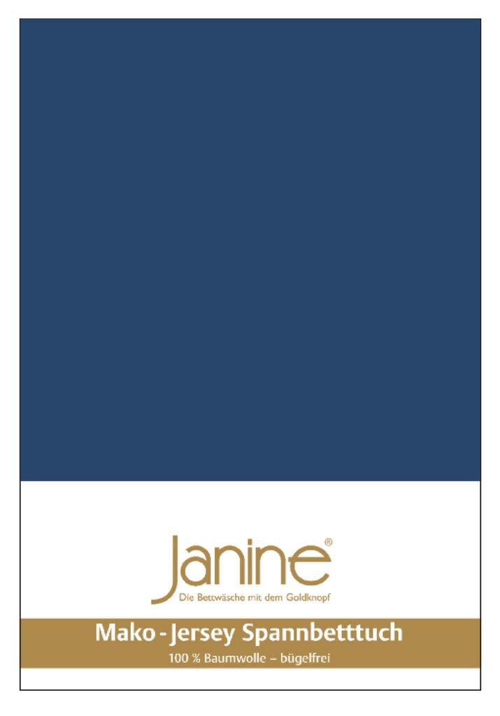 

Простыня Janine JERSEY 5002 100 X 200 темно-синяя Original Janine, Синий, Простыня Janine JERSEY 5002 100 X 200 темно-синяя Original Janine