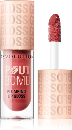 

Блеск для губ с эффектом увеличения Makeup Revolution Pout Bomb, Melba Warm Peach 4,6 ml