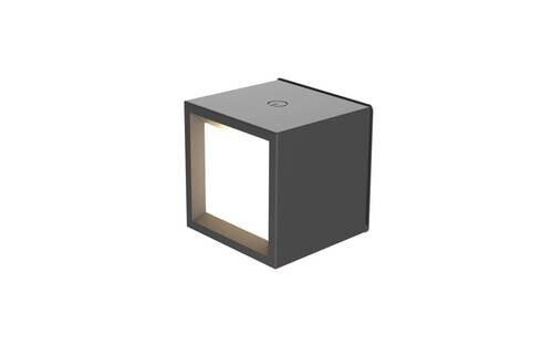 

Светодиодная настенная лампа New Garden, 7,5x7,5x7,5 см, черный