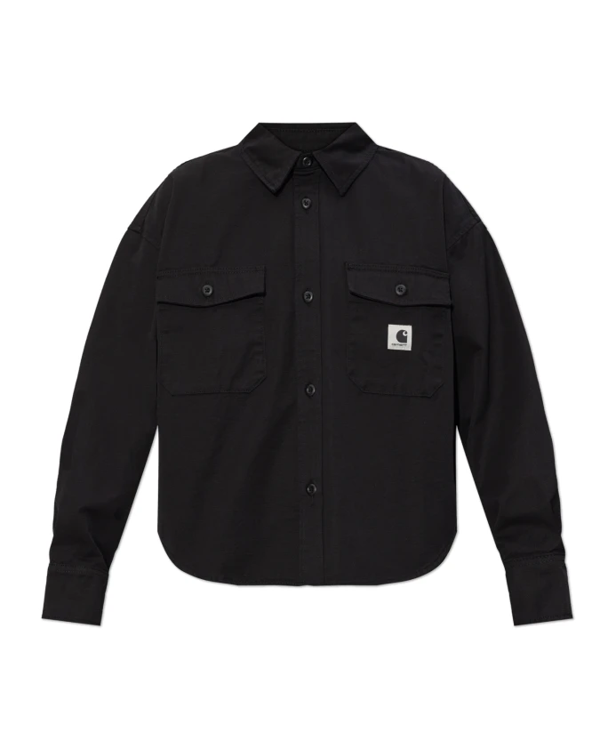 

Джинсовая рубашка Келли Carhartt Wip, черный