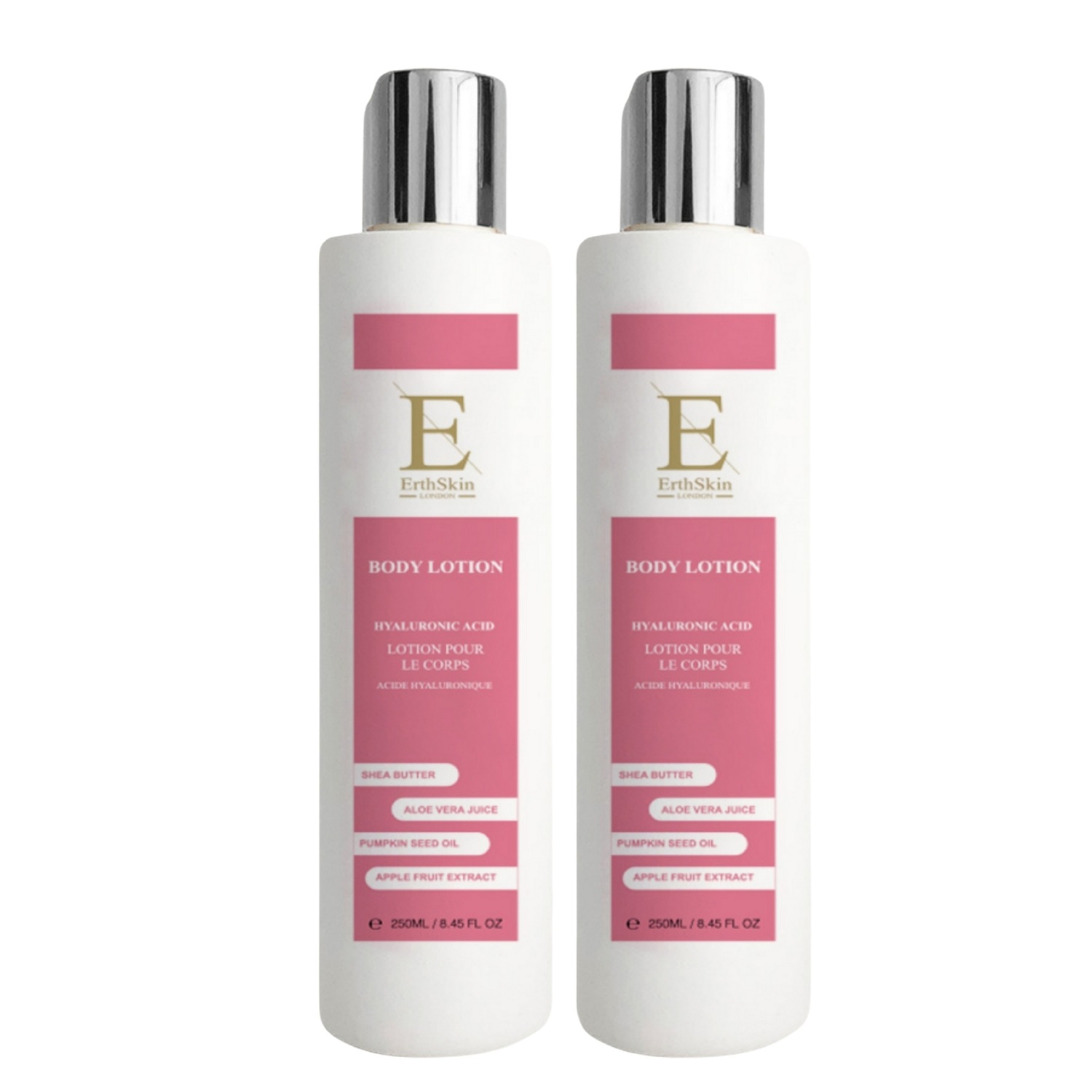 

Лосьон для тела hyaluronsäure + kollagen körperlotion Erthskin London, количество 1 шт.