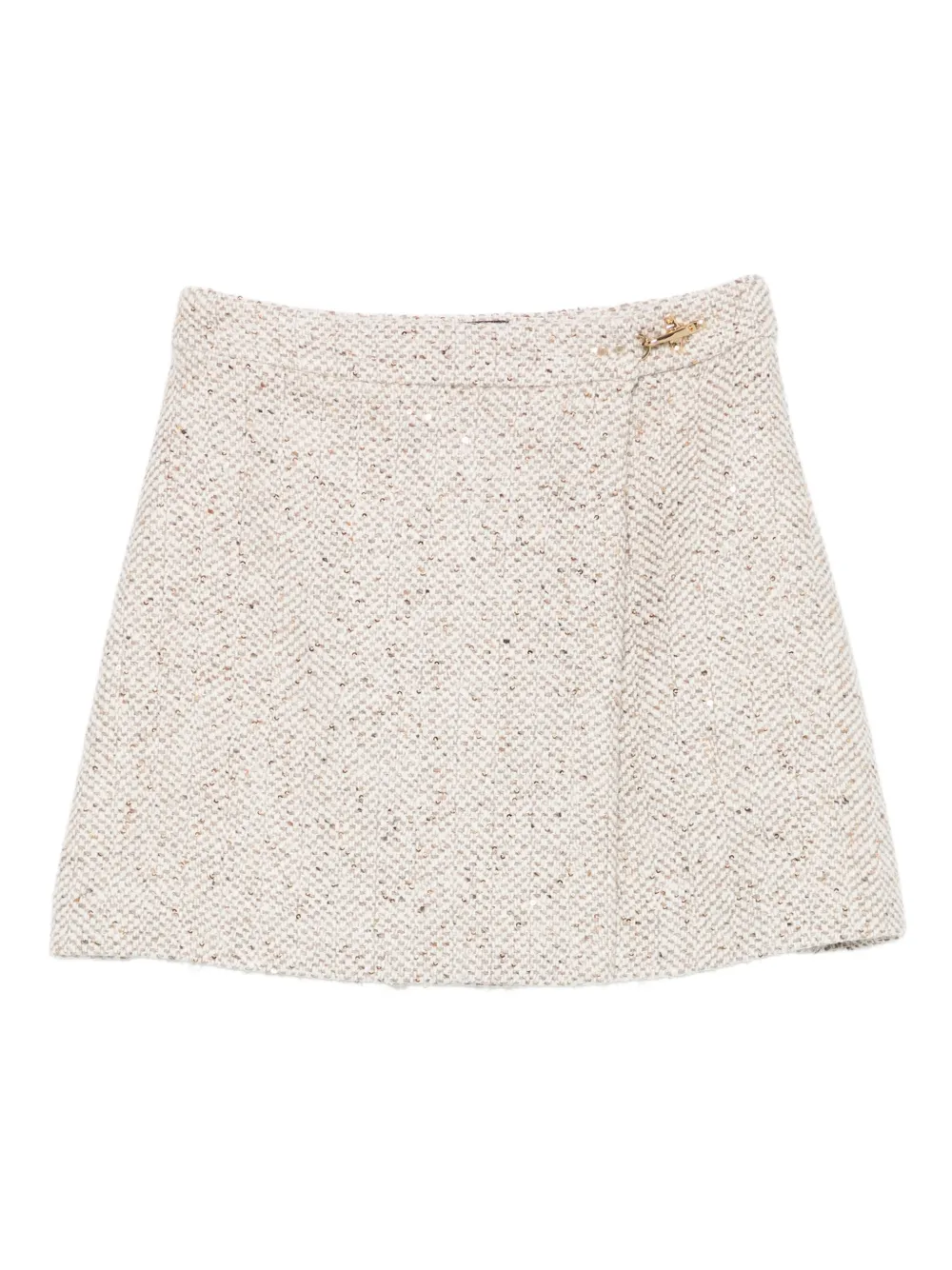 

Юбка мини с пайетками Fay Kids, нейтральный