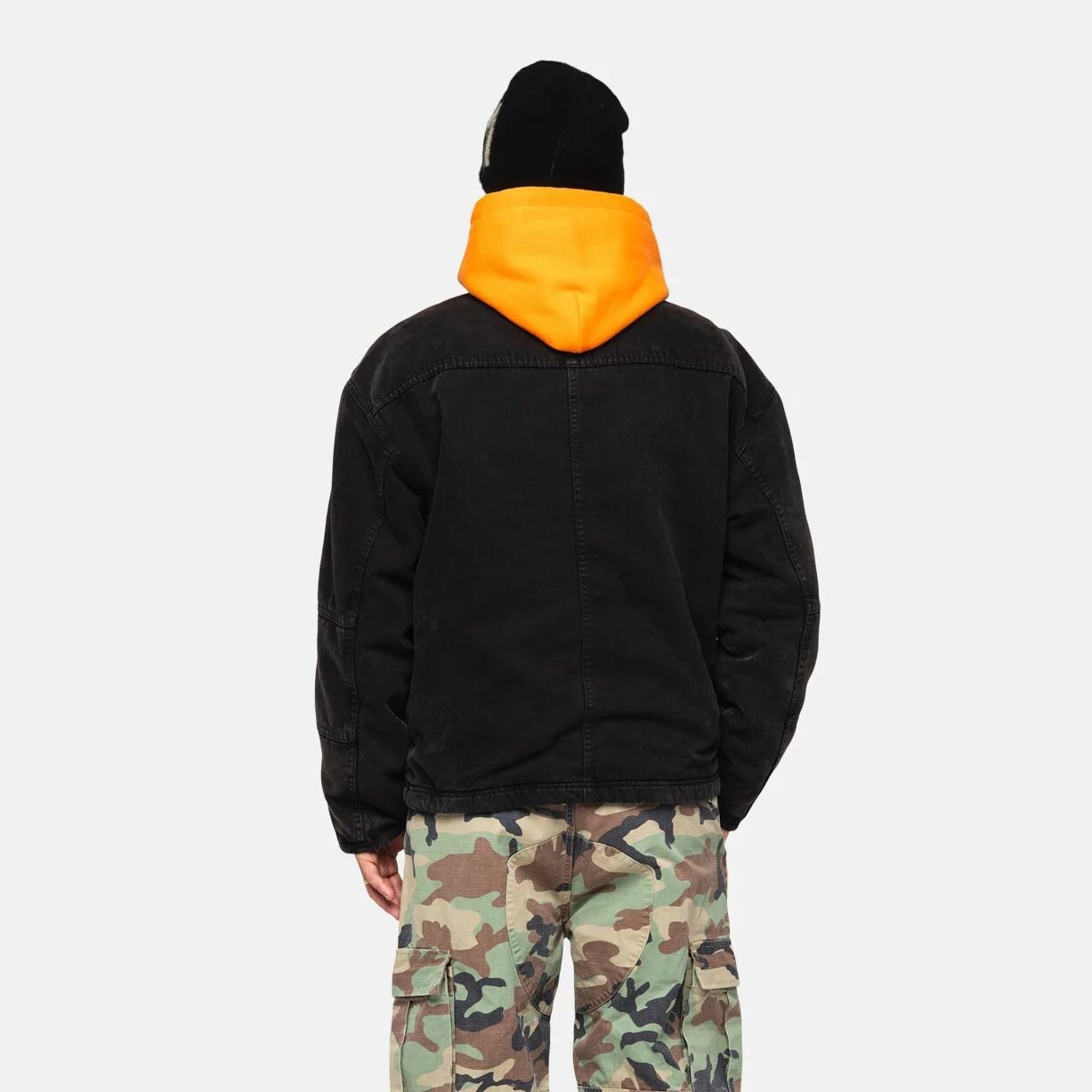 Куртка с камуфляжным узором Stüssy Stussy, хаки — фото 4