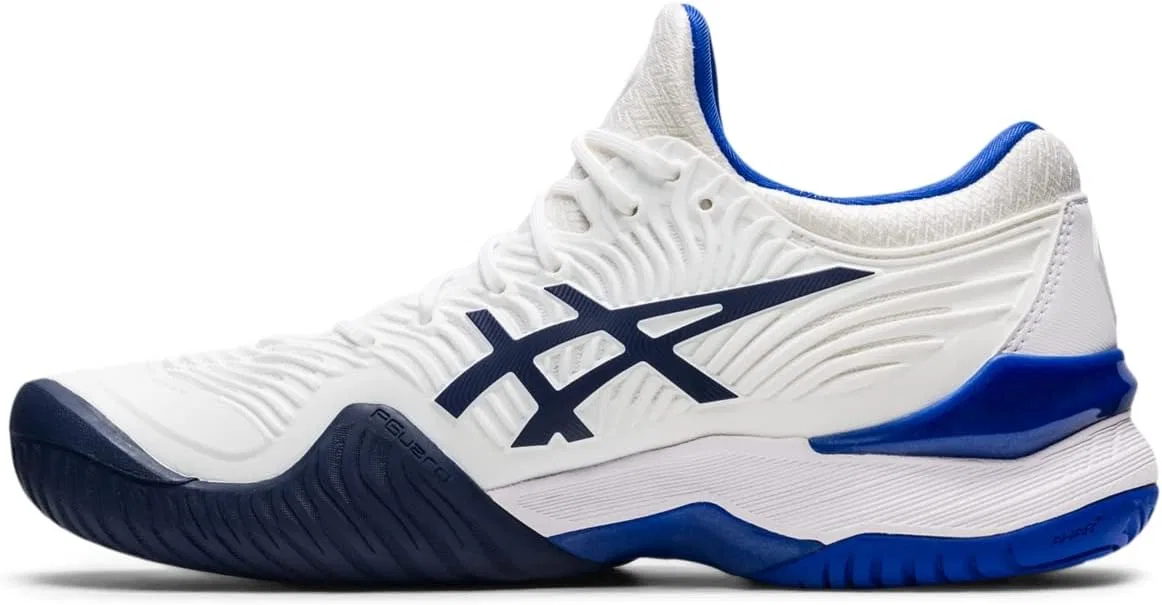 Кроссовки для тенниса ASICS Court FF 2, White/Lapis Lazuli Blue — фото 4