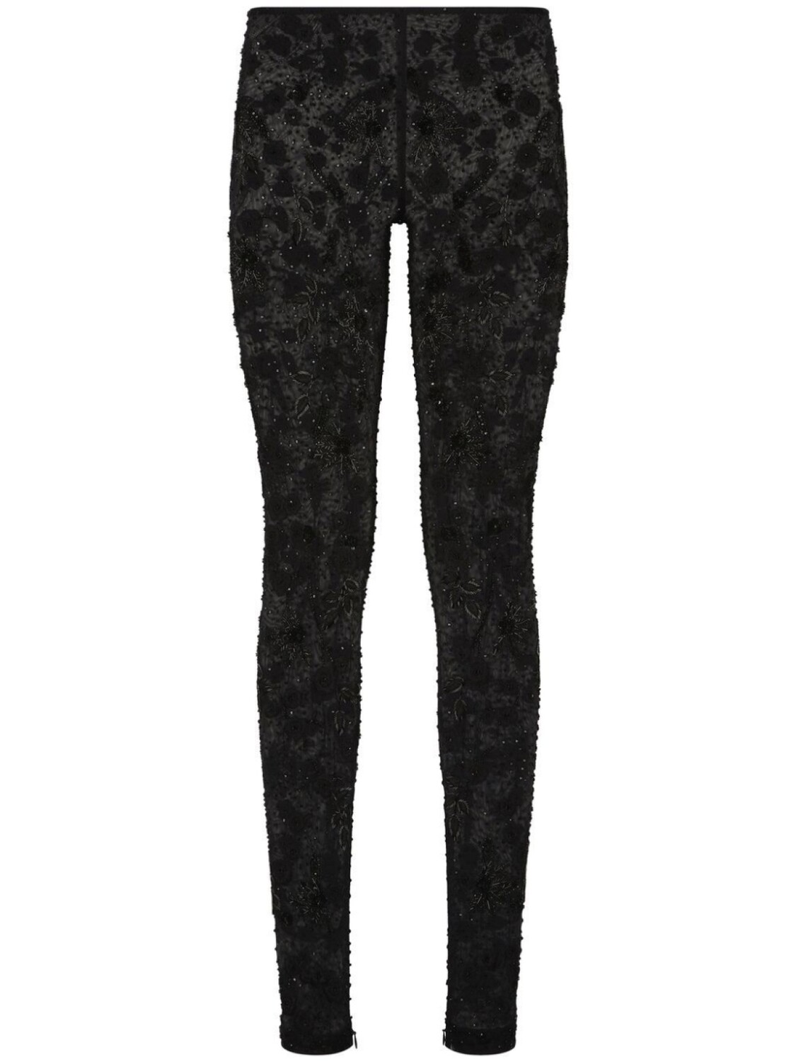 

Dolce & Gabbana легинсы KIM DOLCE&GABBANA с вышивкой, черный