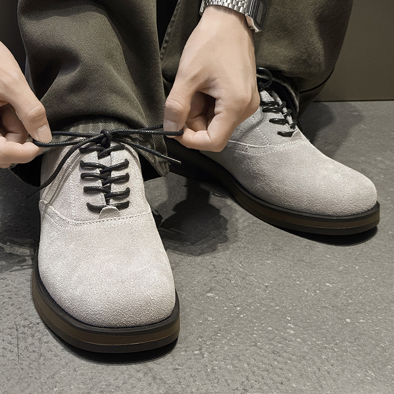 V05 Мужские повседневные кроссовки низкие белые хаки, цвет Khaki[Men's] — фото 3