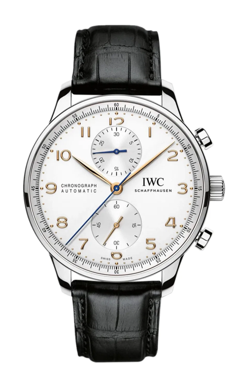 Португезер Хронограф - IW371604 IWC SCHAFFHAUSEN, золотой