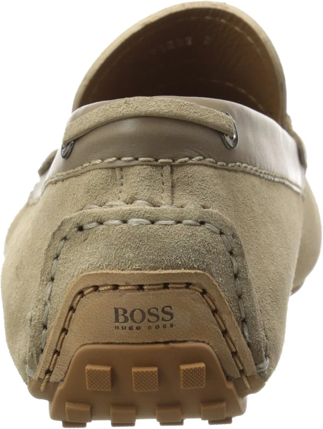 Кроссовки модные BOSS Black Relam Slip On Loafer, бежевый — фото 3
