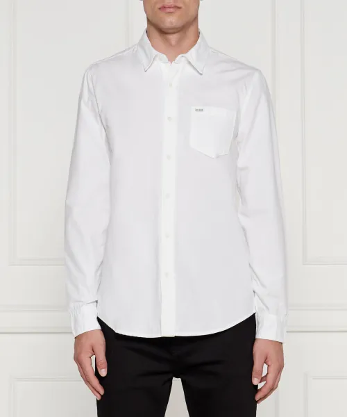 

Рубашка Slim fit Guess Jeans, белый
