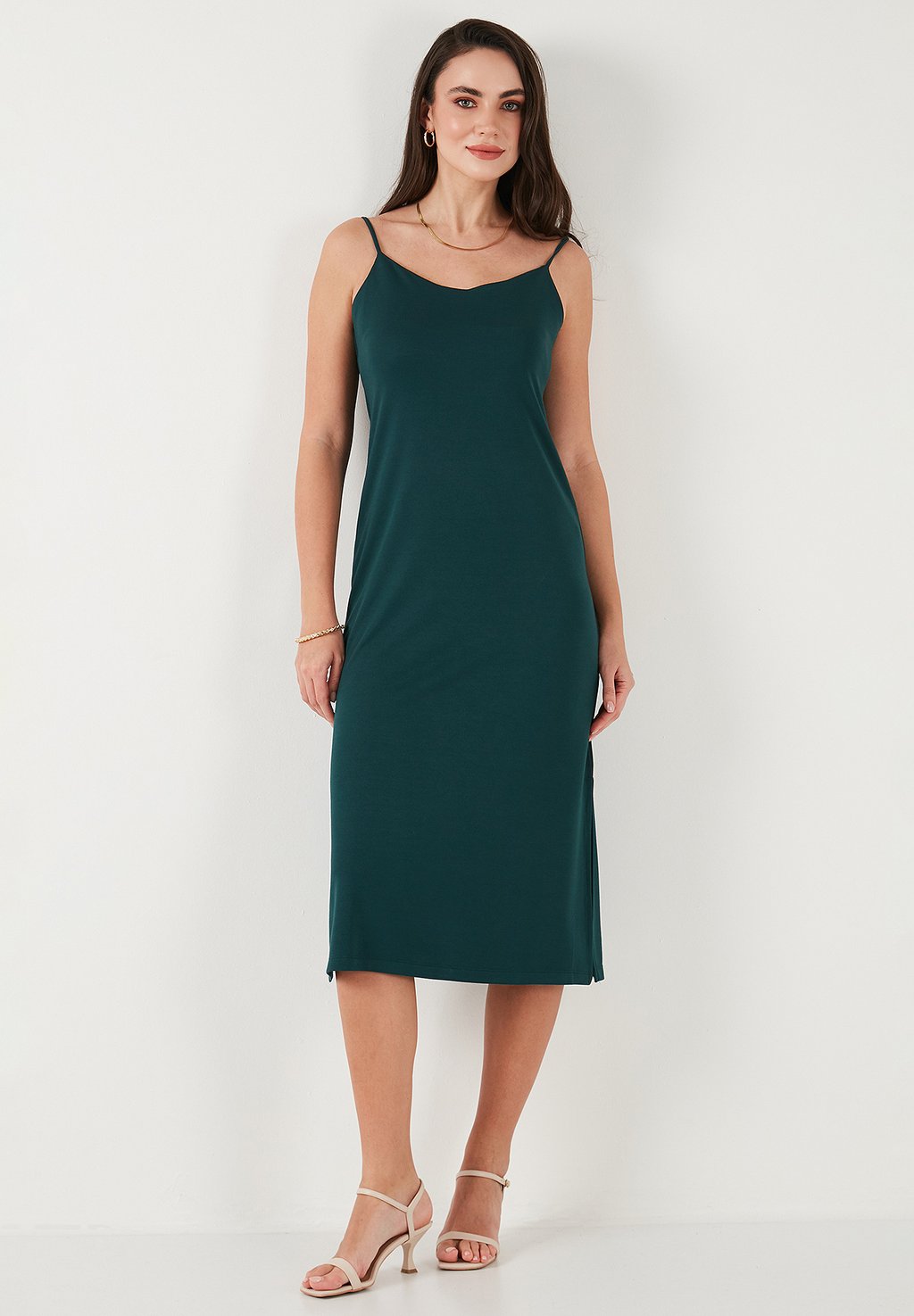 

Платье из джерси REGULAR FIT LELA, темно-зеленый