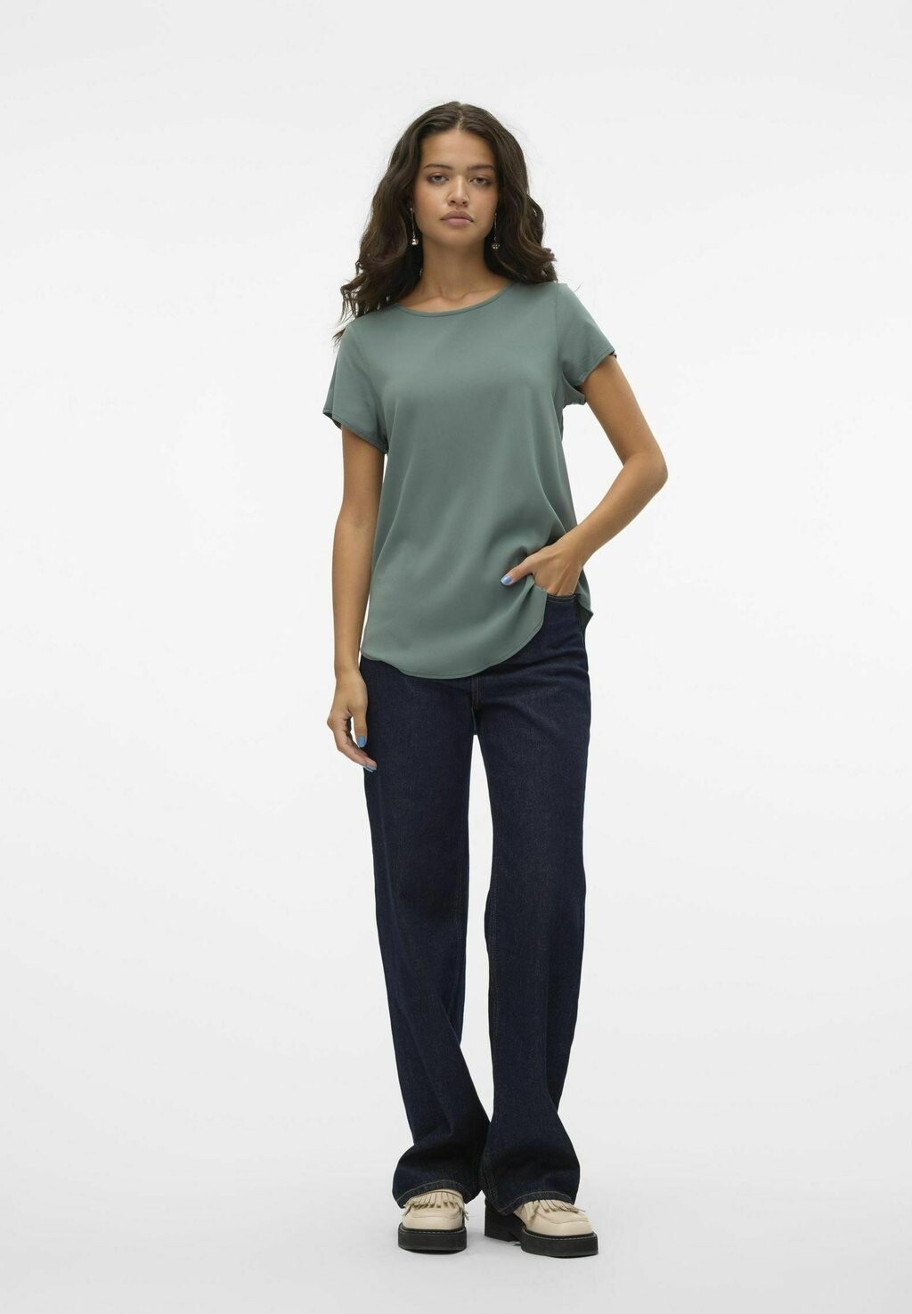 

Блуза BELLA Vero Moda, цвет Dark Forest