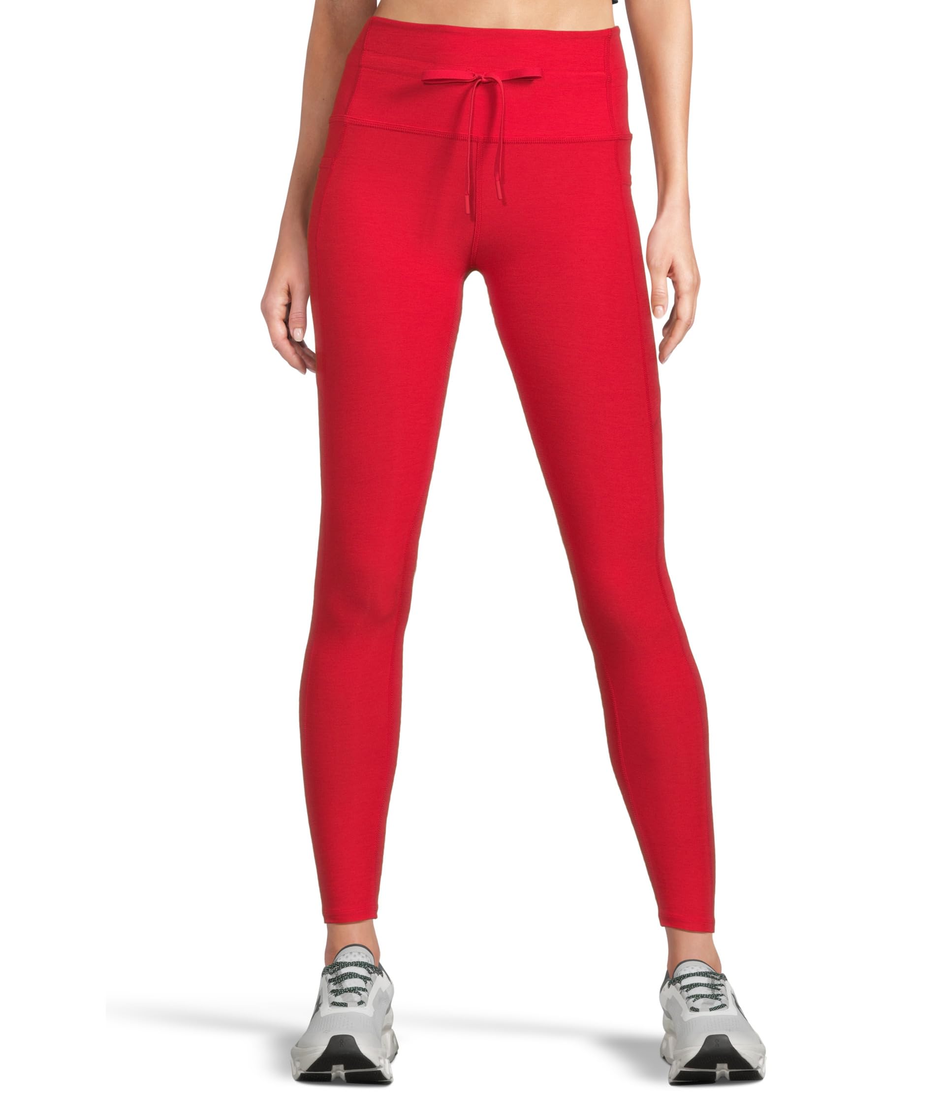 

Брюки Beyond Yoga Spacedye The Go Pocket Midi Leggings, Candy Apple Red Heather