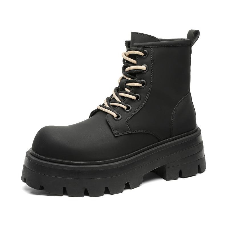 

V05 Короткие мартинсы унисекс черные, цвет Black Women's
