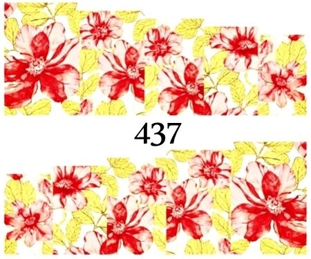 

Водные наклейки для ногтей - №437, Raisin