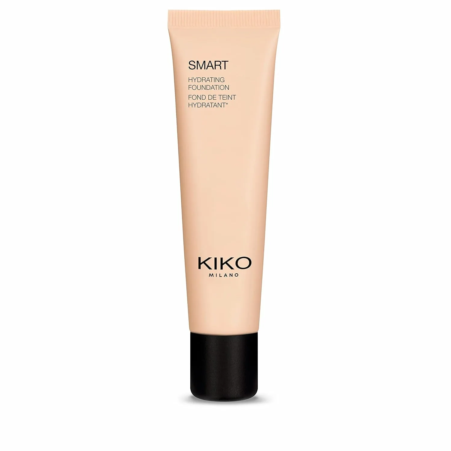 KIKO Milano Smart Hydrating Foundation 04 - Wr 50 | Увлажняющая и выравнивающая жидкая тональная основа, WR50 Warm Rose