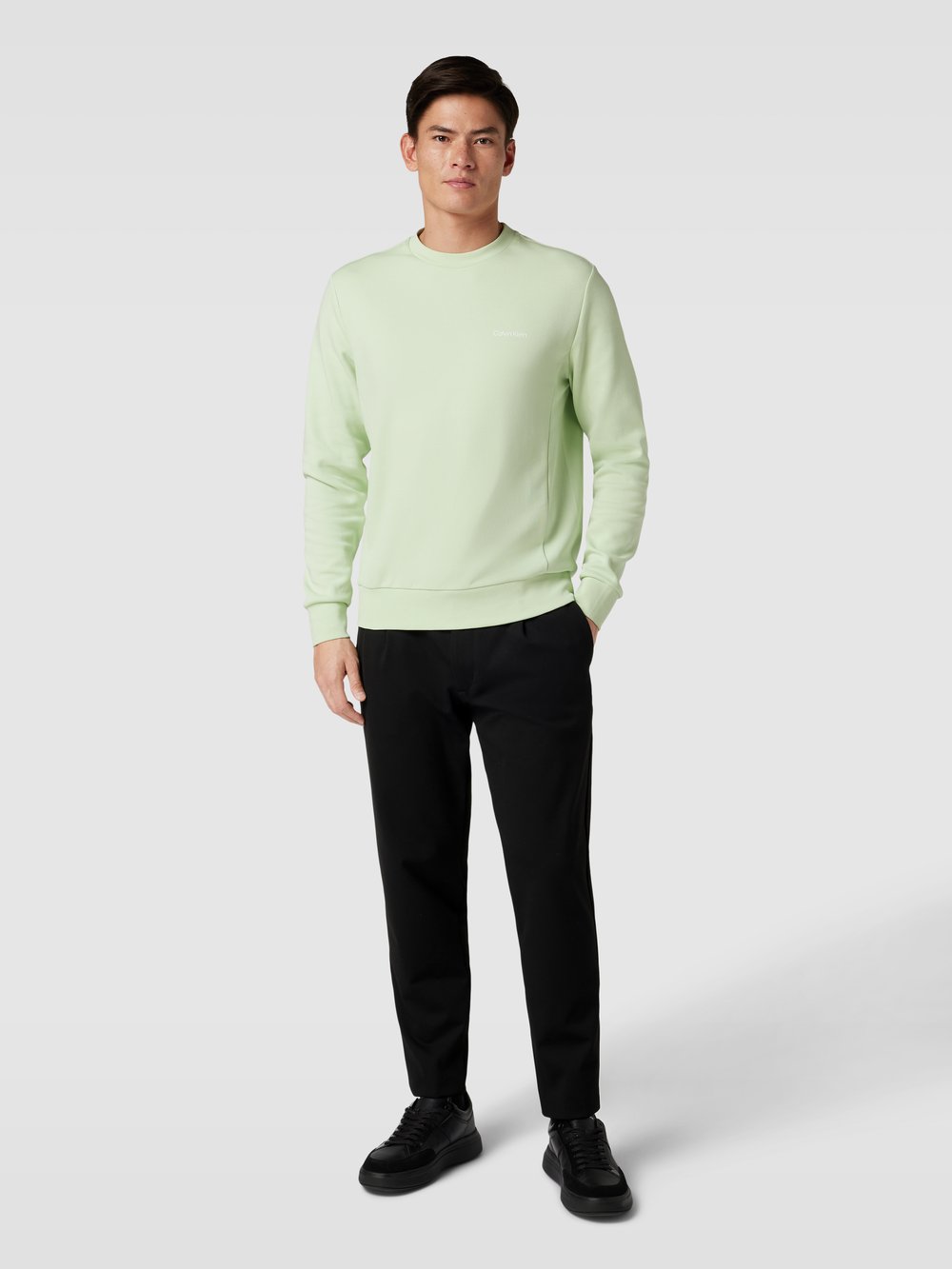 

Спортивные брюки с эластичным поясом и шнурком CK Calvin Klein, черный