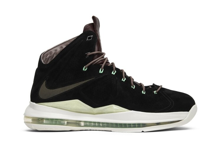 

Кроссовки Nike LeBron 10 EXT QS 'Black Suede', черный