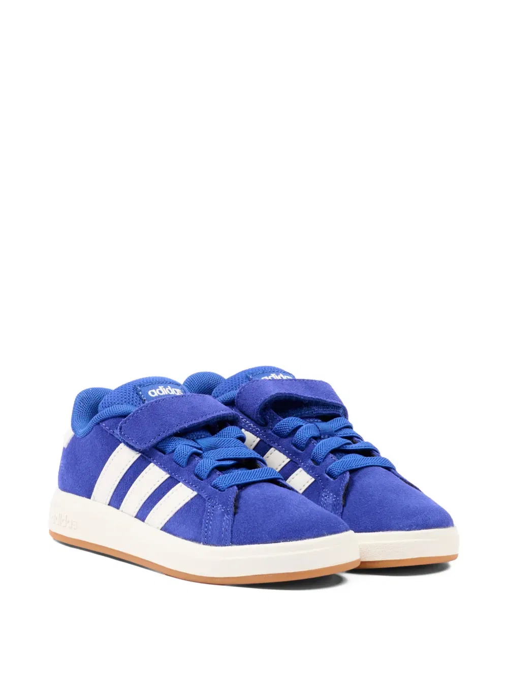 Кроссовки Grand Court из кожи 2000-х Adidas Kids, синий