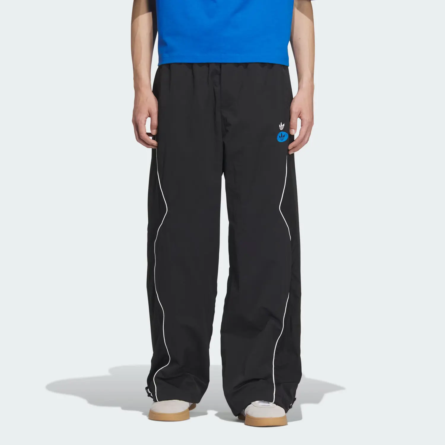 Adidas Originals Спортивные штаны Track SS25 RAC WV TP M V DAY мужские black — фото 3