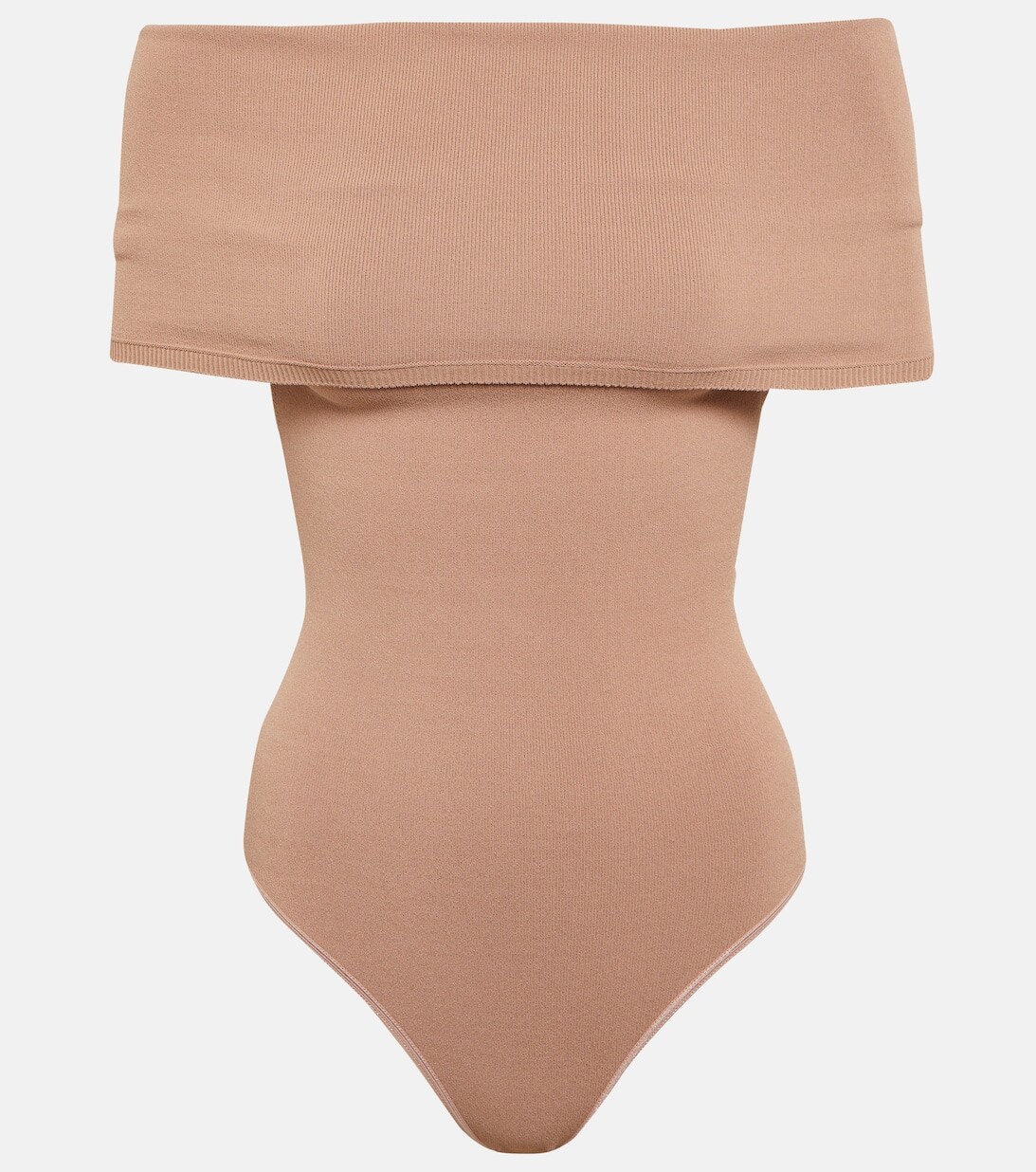 

Боди с открытыми плечами ALAÏA, черный