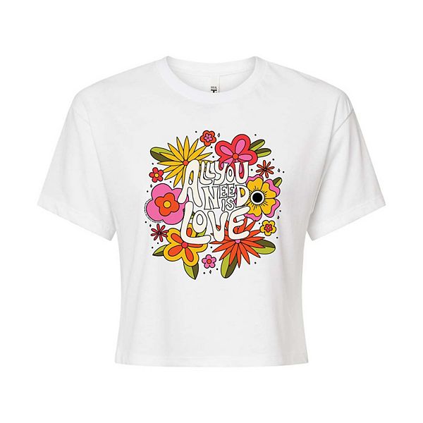 

Футболка Juniors' The Beatles All You Need Is Love Licensed Character, White, Белый, Футболка Juniors' The Beatles All You Need Is Love Licensed Character, White