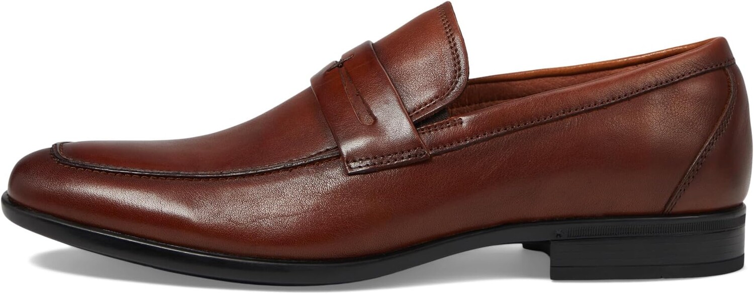 Оксфорды Zaffiro Moc Toe Penny Loafer Florsheim, цвет Cognac — фото 4