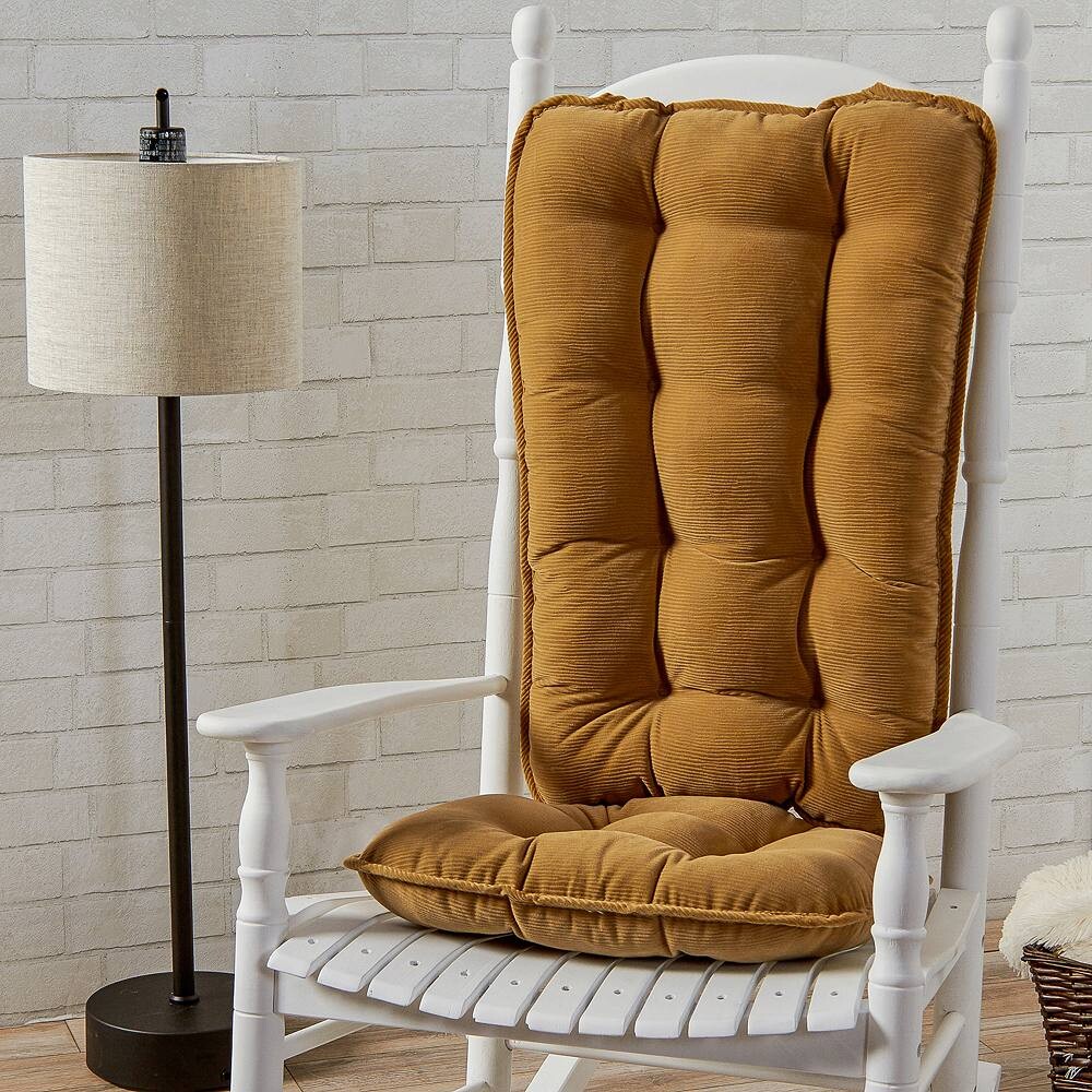 

Greendale Home Fashions Набор подушек-качалок Jumbo Deluxe в переплете, цвет Khaki