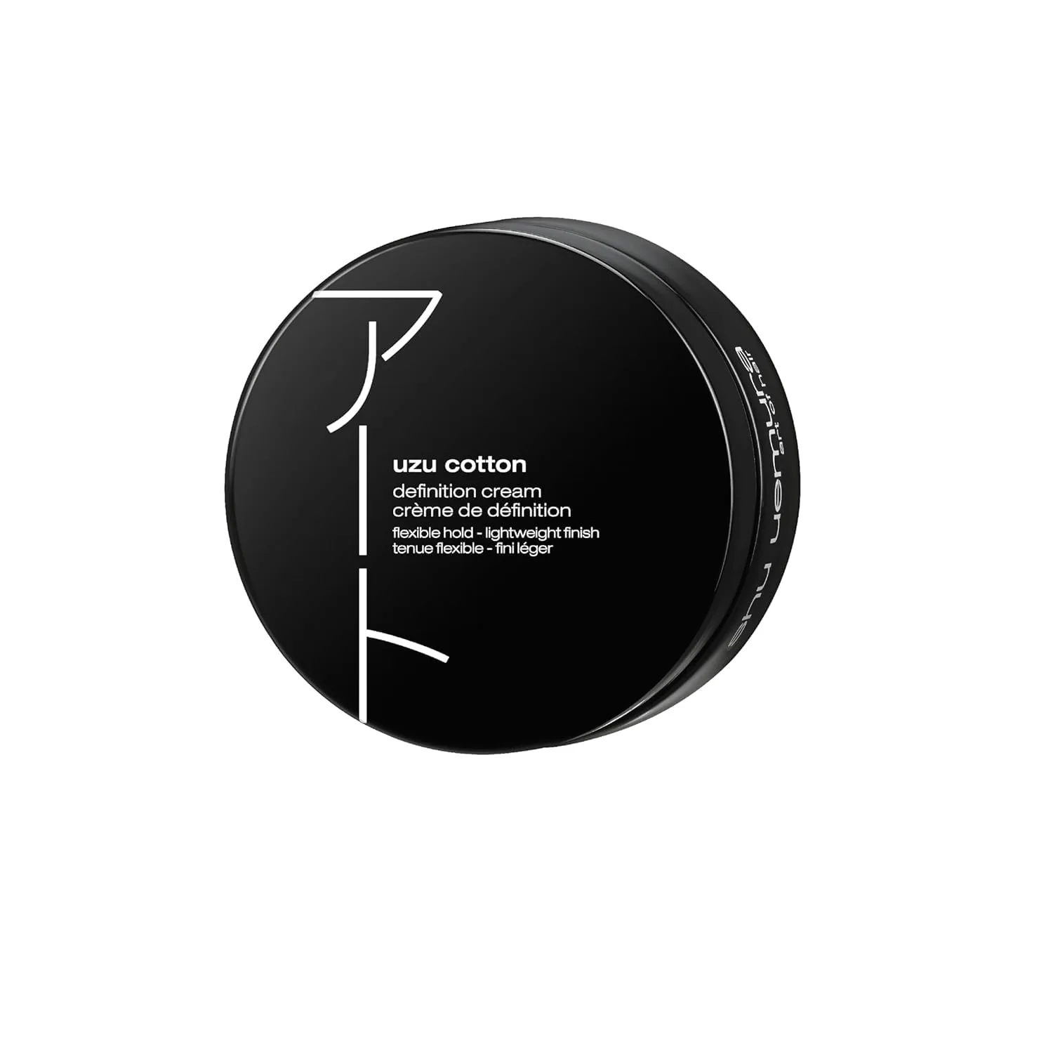 Shu Uemura Art of Hair Uzu Cotton Definition Cream - Средство против пушистости, эластичная фиксация и естественный блеск, для волнистых и кудрявых волос, 2,54 жидких унции