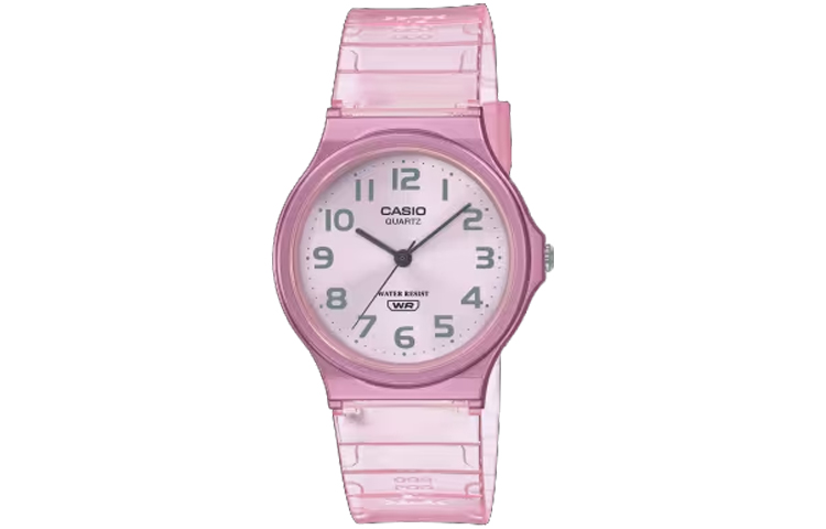 

CASIO Часы Women's 34.9mm Pink Watch MQ-24S-4B, Pink Watch Dial