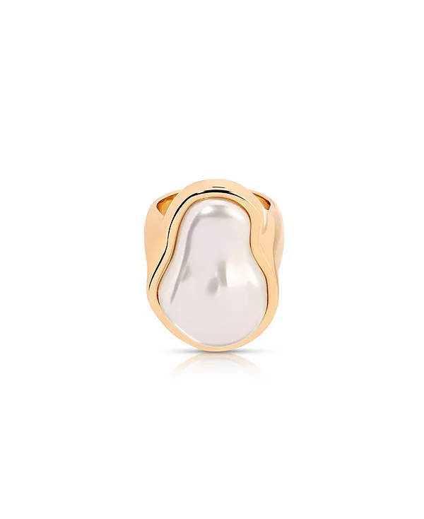 

Кольцо с перламутром Sea-Born Ettika, gold