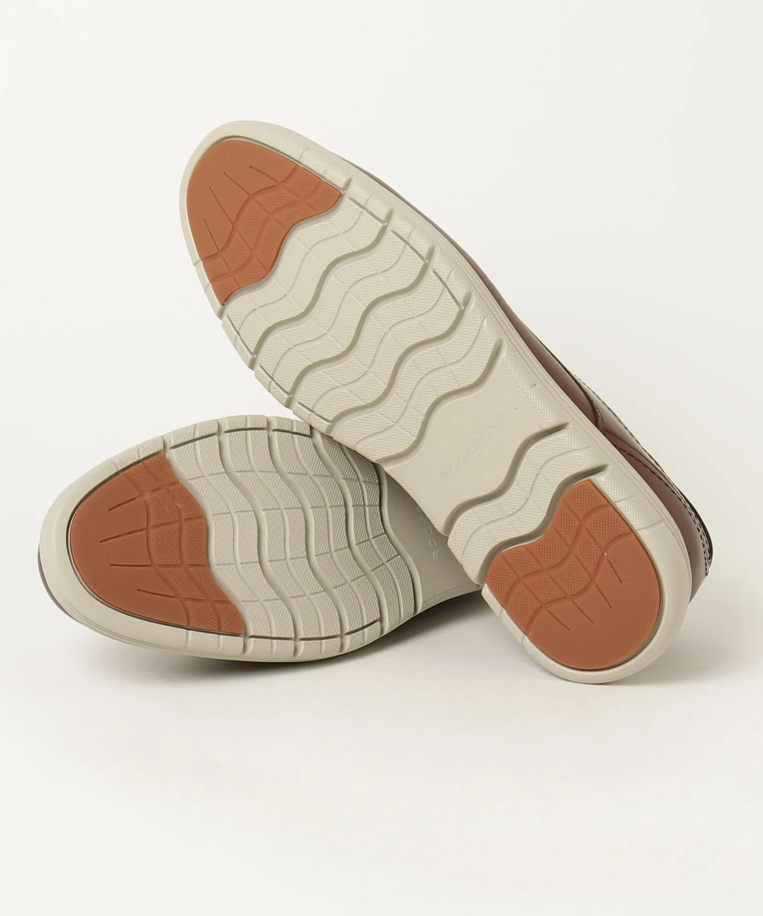Мужские туфли ROCKPORT Cambridge Ease с круглым мысом коричневые — фото 4
