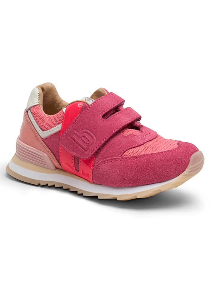 

Кроссовки на шнуровке bisgaard, цвет pink/weiß/rosa
