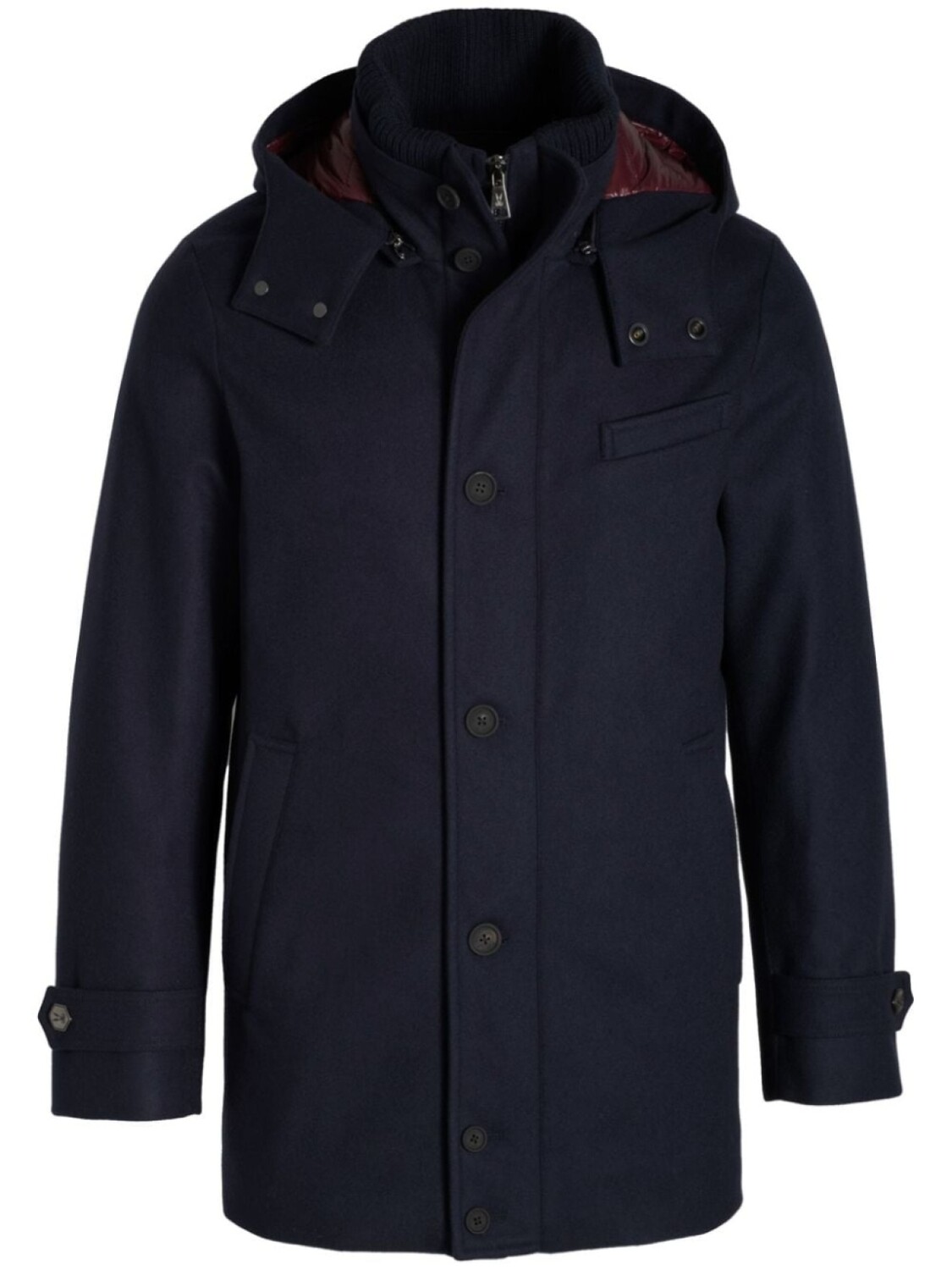 

Norwegian Wool парка City Active с капюшоном, синий