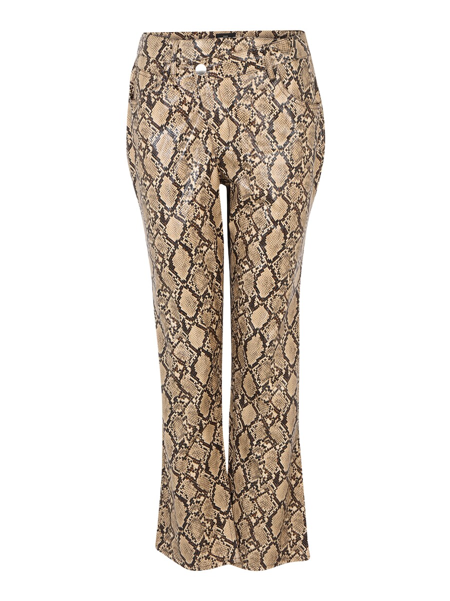 

Брюки-буткат River Island Petite, коричневый/светло-коричневый