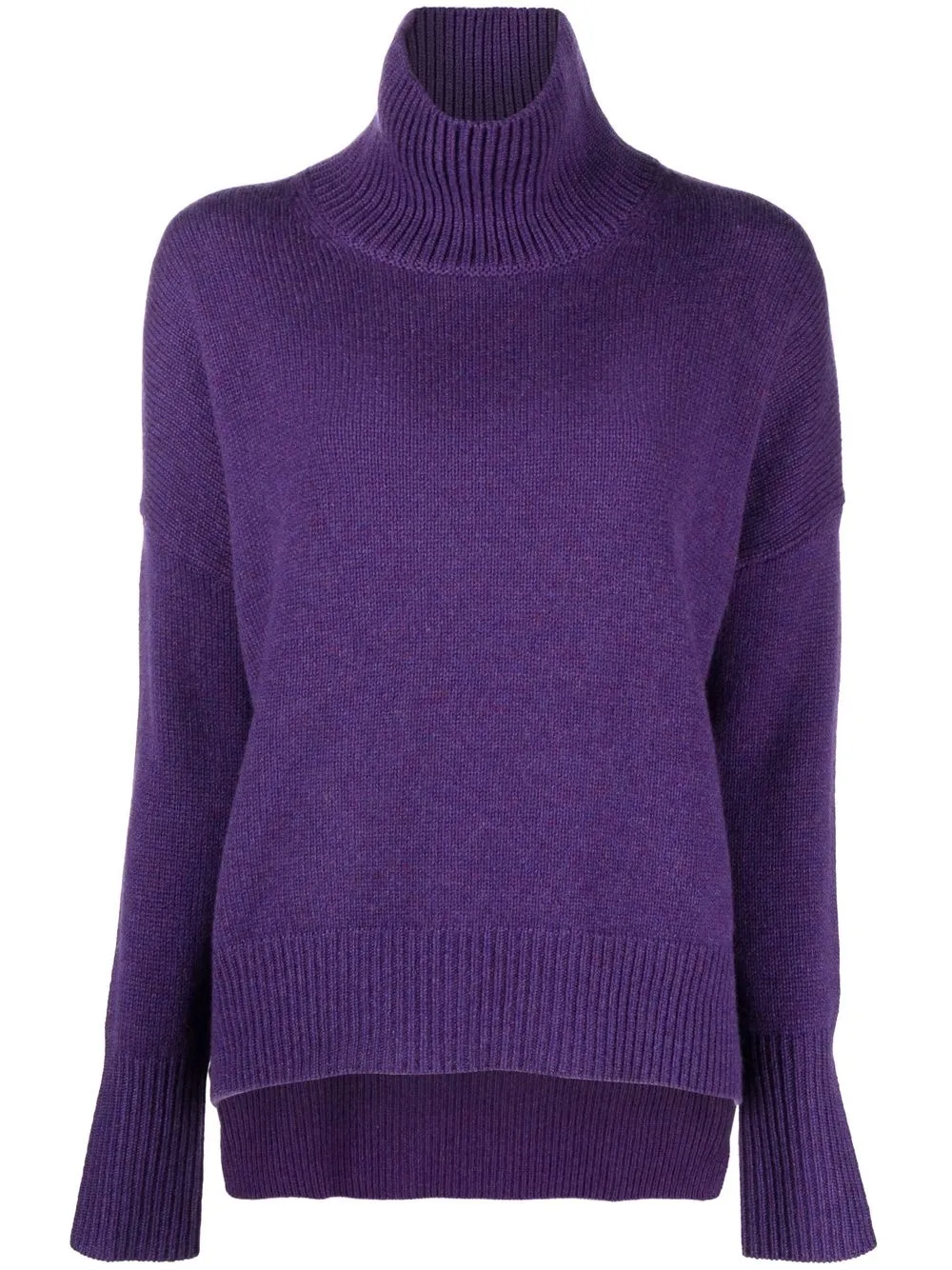 

Кашемировый джемпер с высоким воротником Lisa Yang, фиолетовый