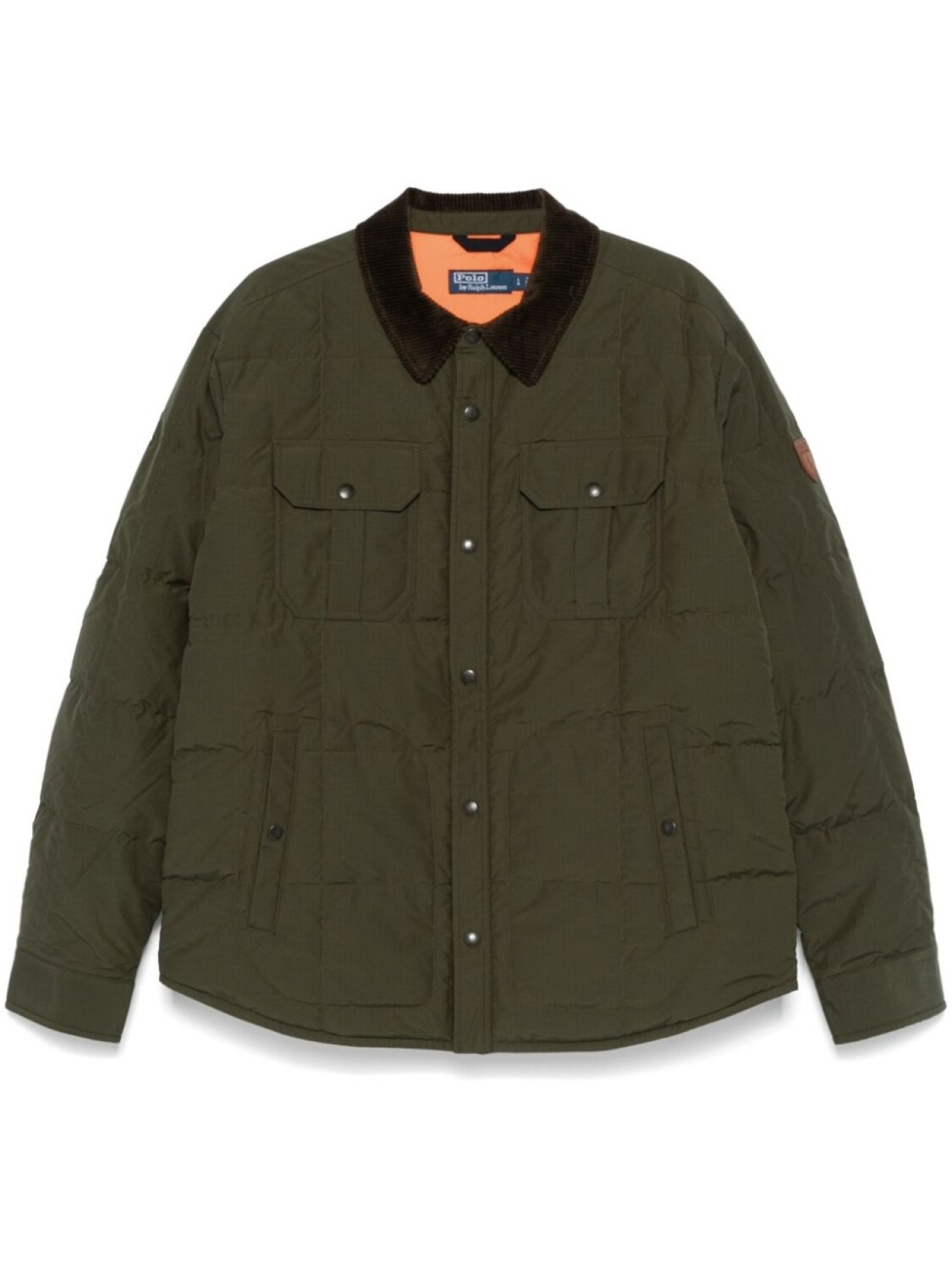 

Polo Ralph Lauren пуховик из рипстопа, зеленый