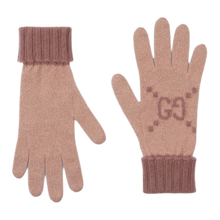 

GUCCI Ламе перчатка, Brown
