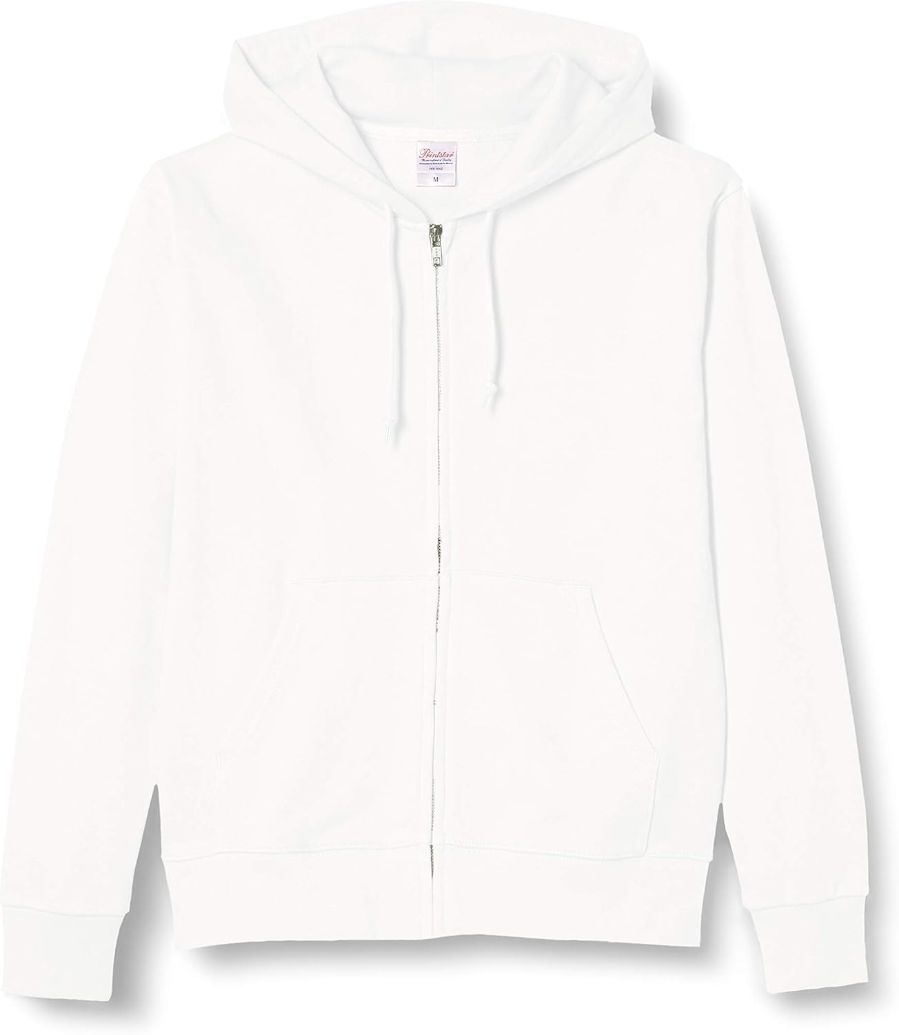 

Мужская толстовка Printstar 00189-NNZ, 273 г, на флисовой подкладке, стандартный капюшон с застежкой-молнией, белый