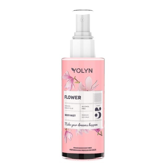 

Спрей для тела 200мл Yolyn,Body Mist Flowers