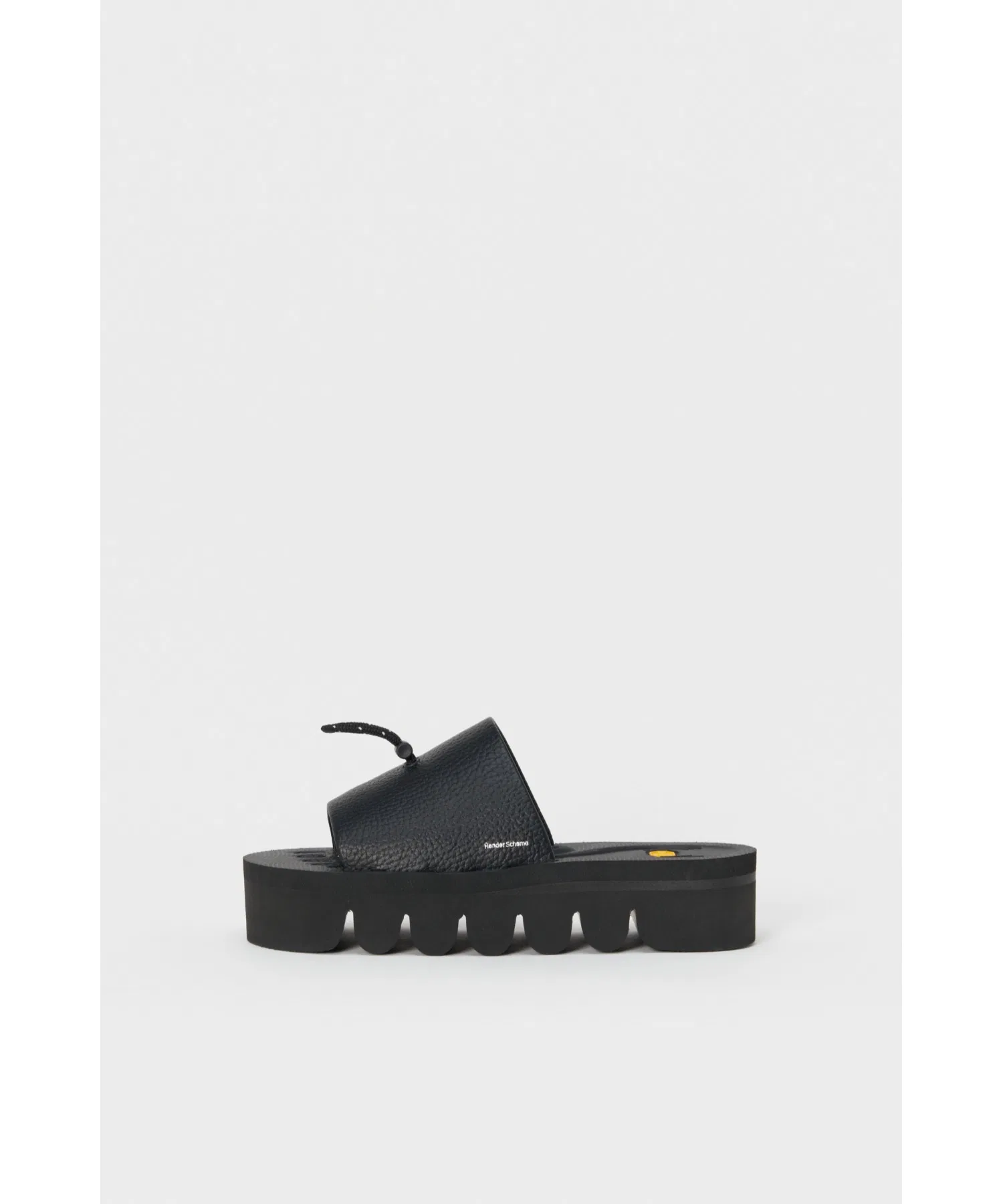 Унисекс кожаные сандалии Hender Scheme cord slide тёмно-синие — фото 2