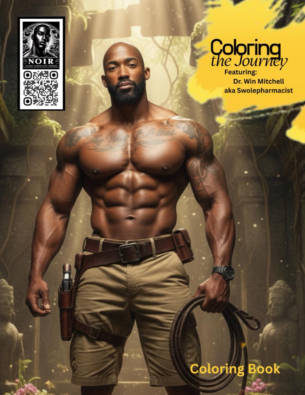 

Haute Chocolate Designs | Coloring the Journey | Dr. Win Mitchell | Beautiful African American Illustrations For Adults, Teens Relaxation And Stress Relieving (Independently published)